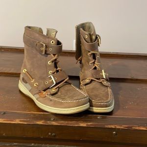 Sperry Top Sider High Top Boots size 8.5